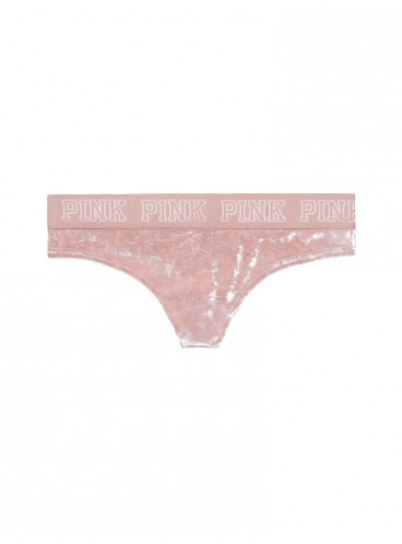 Бархатные трусики-стринги от Victoria's Secret PINK