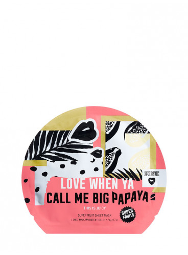 Mаска для обличчя Love When Ya Call Me Big Papaya із серії PINK
