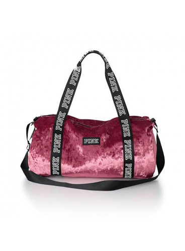 Бархатная спортивная сумка Victoria's Secret PINK