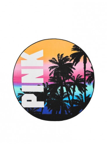 Круглый пляжный плед от Victoria's Secret PINK