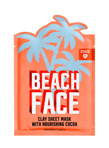 Глиняна маска для обличчя BEACH FACE Cocoa із серії PINK