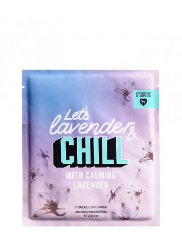 Гідрогелева маска для обличчя Let's Lavender & Chill із серії PINK