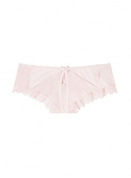 Докладніше про Оксамитові трусики-чики з колекції Very Sexy Velvet від Victoria&#039;s Secret - Sheer Pink