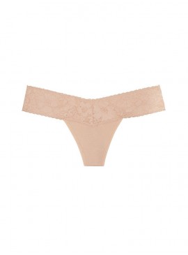Докладніше про Трусики-стрінги Cotton Lace-waist від Victoria&#039;s Secret