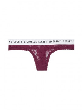 More about Кружевные трусики-стринги Lacie Logo от Victoria&#039;s Secret 
