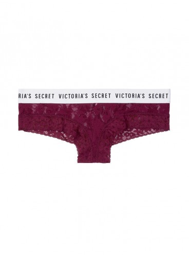 Кружевные трусики-чики Lacie Logo от Victoria's Secret 