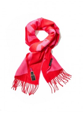 Докладніше про Теплий шарф від Victoria&#039;s Secret - Red