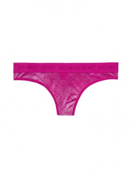 Докладніше про Трусики-стрінги від Victoria&#039;s Secret - Pink Glitter Plaid