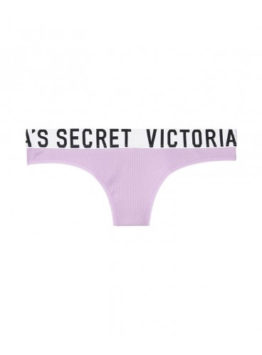Трусики-стринги Stretch Cotton Logo от Victoria's Secret 