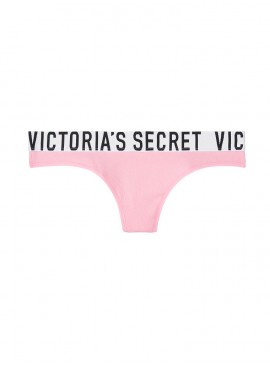 Докладніше про Трусики-стрінги Stretch Cotton Logo від Victoria&#039;s Secret