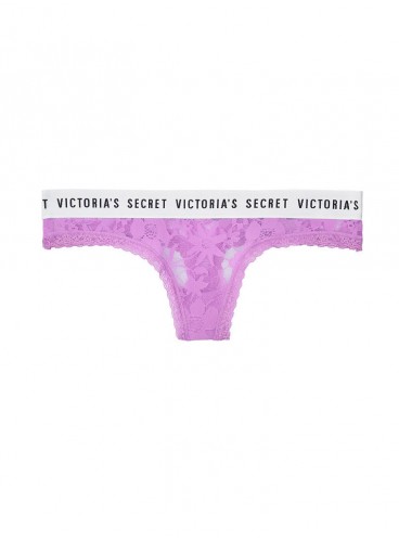 Мереживні трусики-стрінги Lacie Logo від Victoria's Secret