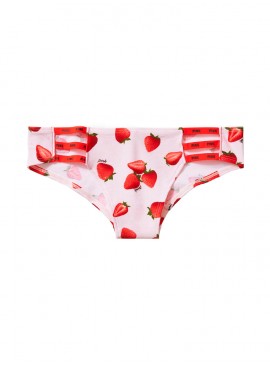 Докладніше про Бавовняні трусики-чики Victoria&#039;s Secret PINK - Pinch Me Pink Strawberries