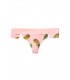 Хлопковые трусики-стринги Victoria's Secret PINK - Pineapple Logo