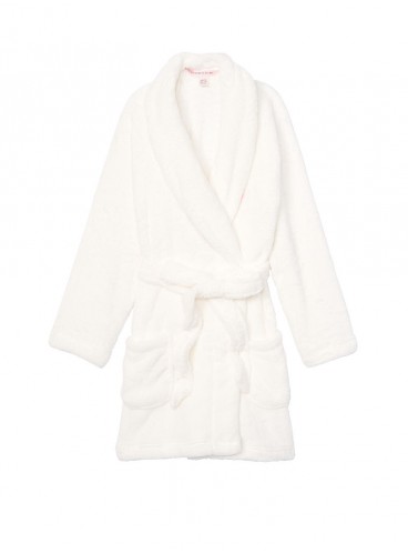 Плюшевий халат Cozy Plush від Victoria's Secret - Ivory
