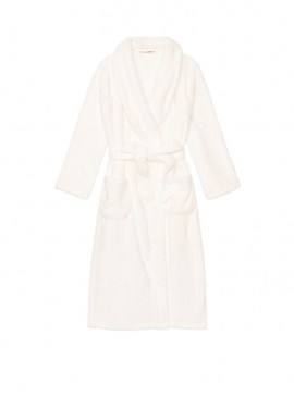 Докладніше про Довгий плюшевий халат Cozy Plush від Victoria&#039;s Secret - Ivory