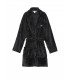 Плюшевый халат Cozy Plush от Victoria's Secret - Black