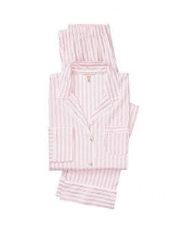 Докладніше про Піжама Victoria&#039;s Secret із колекції The Lightweight - Pink Lurex Stripe