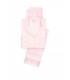 Сатиновая пижама Victoria's Secret из серии The Satin - Stripe Bias Pink Stripe