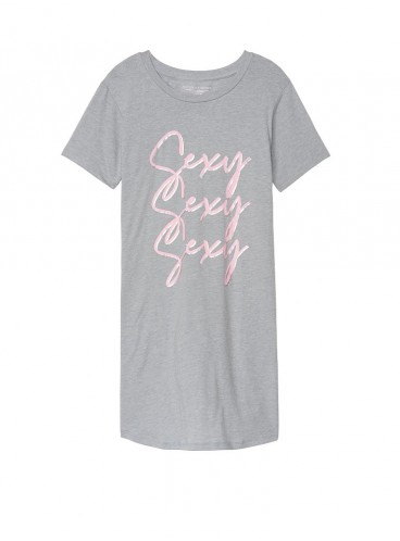 Ночная рубашка от Victoria's Secret - Grey Sexy Stacked