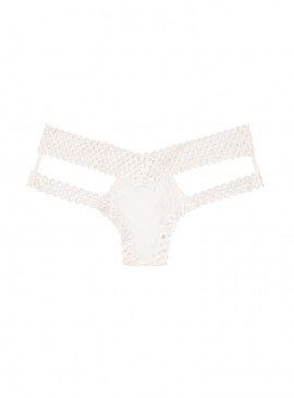 More about Трусики-чики из коллекции Very Sexy Honeycomb от Victoria&#039;s Secret - Coconut White 