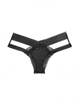 More about Трусики-чики из коллекции Very Sexy Honeycomb от Victoria&#039;s Secret - Black 