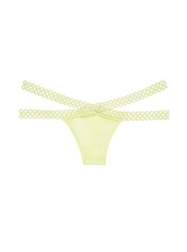 Докладніше про Трусики-стрінги з колекції Very Sexy Honeycomb від Victoria&#039;s Secret - Iced Olive