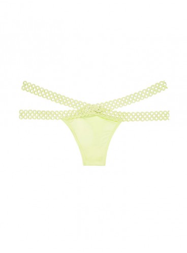 Трусики-стринги из коллекции Very Sexy Honeycomb от Victoria's Secret - Iced Olive