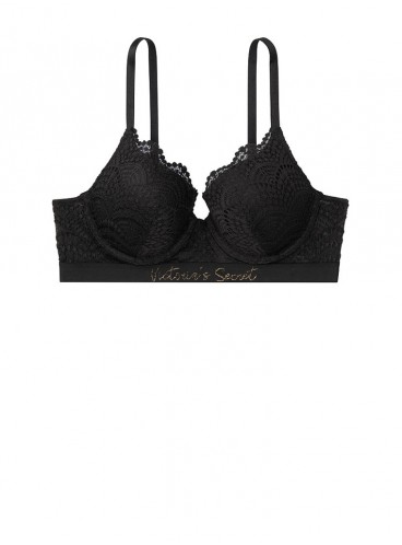 Бюстгальтер Perfect Shape Bra із серії The T-Shirt Logo від Victoria's Secret - Black