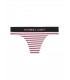 Трусики-стрінги Seamless від Victoria's Secret - Pink Flora Black Stripe