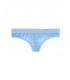 Кружевные трусики-стринги Script Logo от Victoria's Secret - Bey Bey Blue