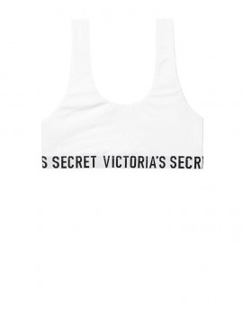 Докладніше про Бавовняний топ Logo Scoop від Victoria&#039;s Secret - White