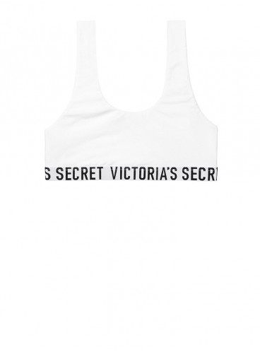 Бавовняний топ Logo Scoop від Victoria's Secret - White