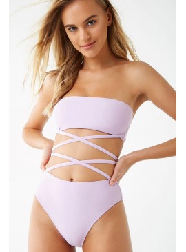 More about Купальник-бандо без Push-up Forever 21 - LILAC