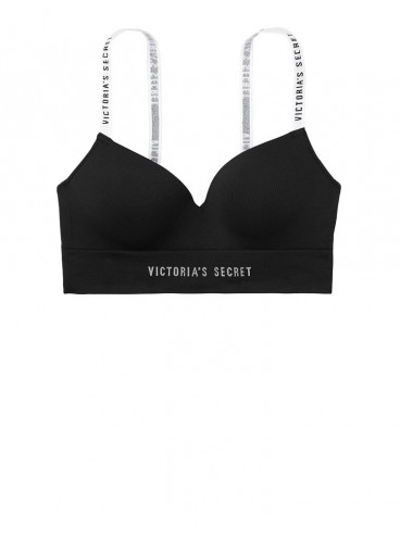 Бюстгальтер с Push-Up из серии Perfect Comfort от Victoria's Secret - Black Logo