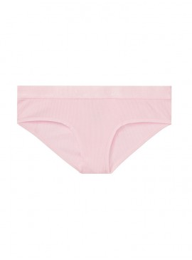 Докладніше про Бавовняні трусики-бікіні Victoria&#039;s Secret із колекції Cotton Logo - Pink About It
