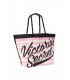 Стильная пляжная сумка Victoria's Secret - Pink Strip