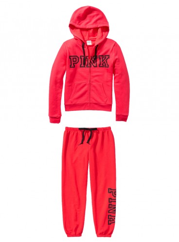 Флісовий костюм від Victoria's Secret PINK - Candy Coral
