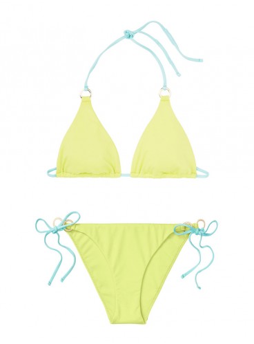 NEW! Стильний купальник Triangle від Victoria's Secret - Soft Lime