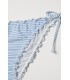 Стильный купальник с Push-Up от H&M - Blue White Striped