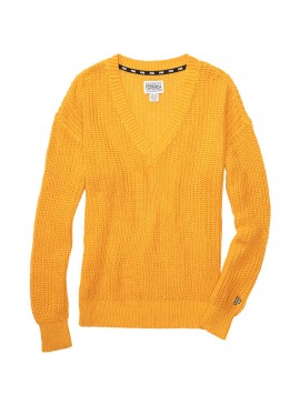 Докладніше про Стильний теплий светр із колекції Victoria&#039;s Secret PINK - Gold Glow