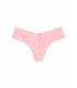 Бесшовные трусики-стринги от Victoria's Secret - Pink Signature Foil 