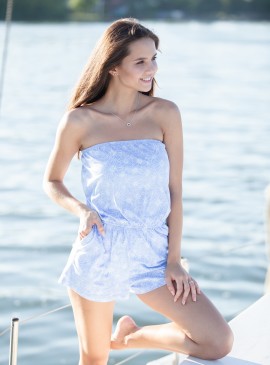 More about Хлопковый ромпер Forever 21 - Periwinkle White