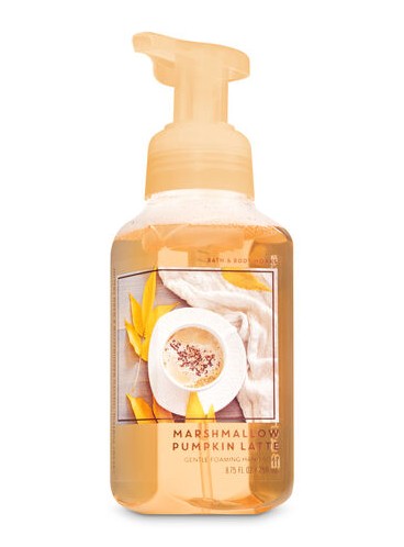 Пенящееся мыло для рук Bath and Body Works - Marshmallow Pumpkin Latte
