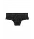 Мереживні трусики-чики від Victoria's Secret PINK - Pure Black