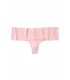 Трусики-стринги Victoria's Secret PINK из коллекции Lace Trim - Chalk Rose