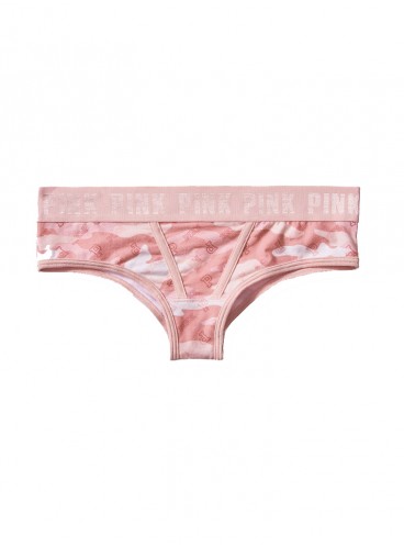 Бавовняні трусики-чікстер Victoria's Secret PINK - Pinch Me Pink Logo Camo
