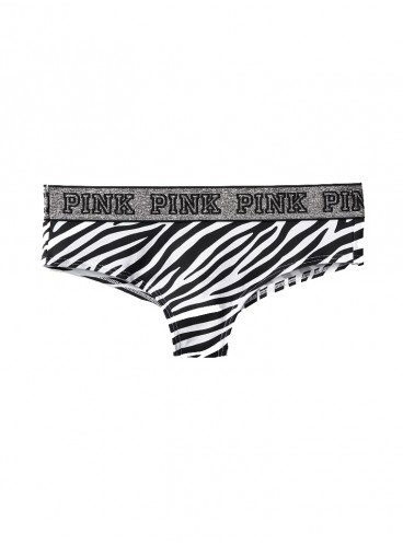 Хлопковые трусики-чики Victoria's Secret PINK - Zebra Print