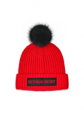 Докладніше про Стильна шапка від Victoria&#039;s Secret - Red