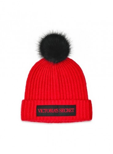 Стильна шапка від Victoria's Secret - Red