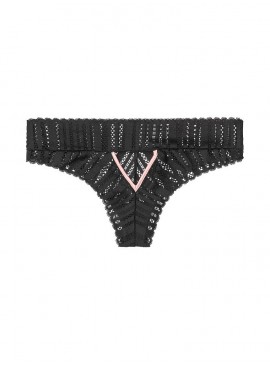 Докладніше про Мереживні трусики з колекції Very Sexy від Victoria&#039;s Secret - Black